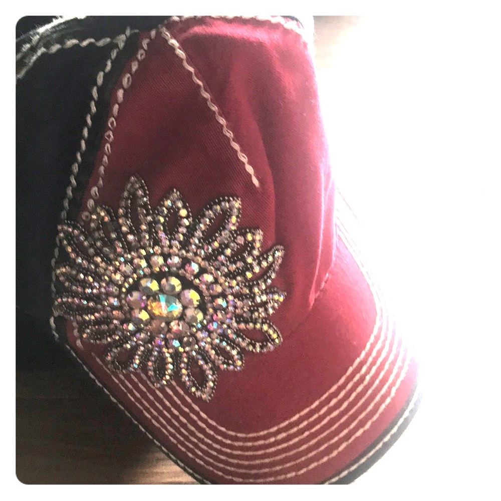 Sequin designed ball cap
